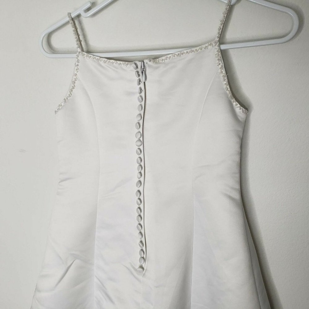 Bridal CINDERELLA Girls Dress White Communion Dres - Picture 7 of 12